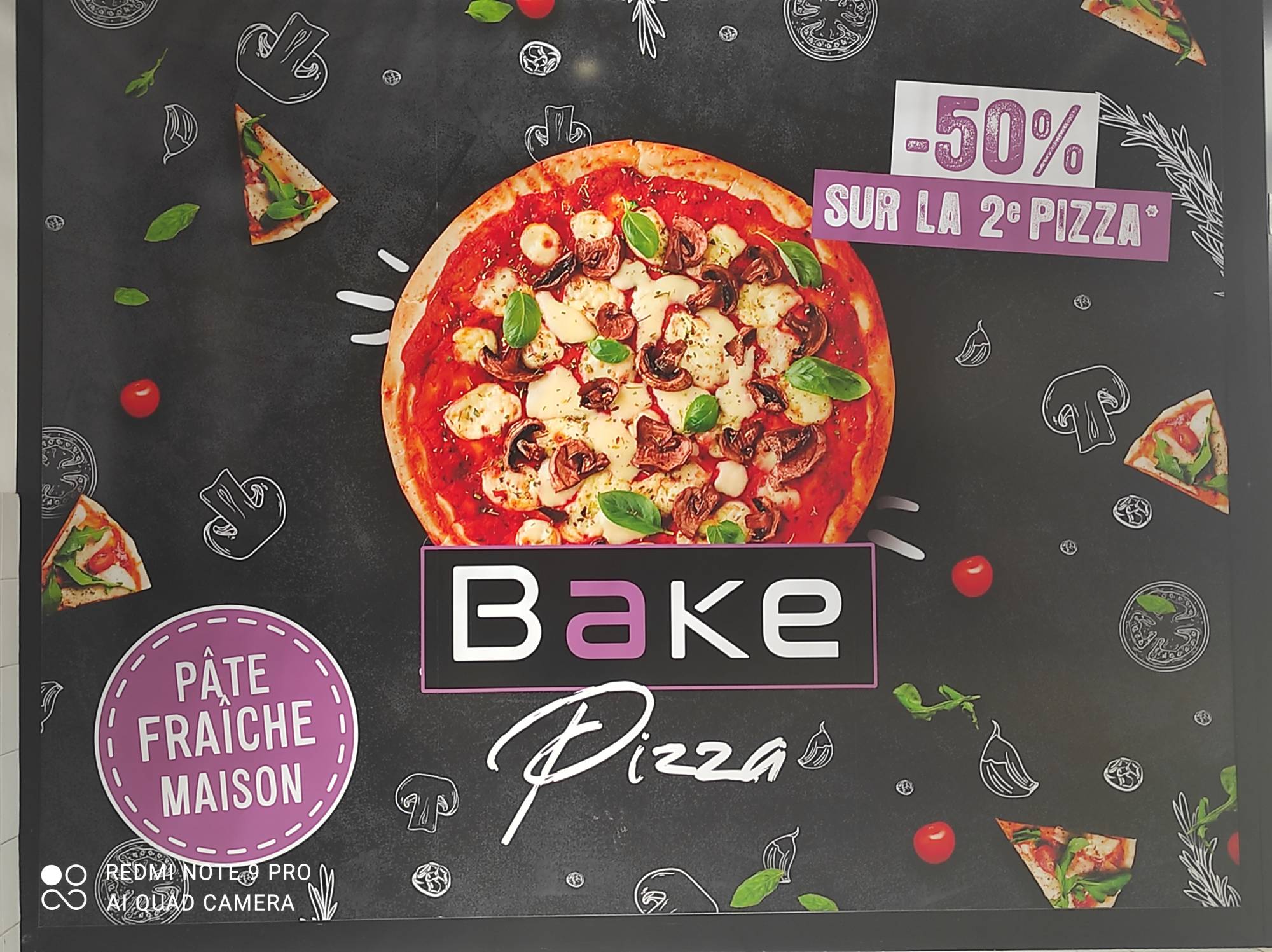 Pizza gante et maison 